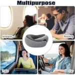 Travel Pillow, Travel Neck Pillow Memory Foam Travel Pillow 2024 New Travel Pillow Suitable for Travel, Airplanes, Cars and Offices