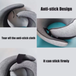Travel Pillow, Travel Neck Pillow Memory Foam Travel Pillow 2024 New Travel Pillow Suitable for Travel, Airplanes, Cars and Offices