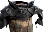 Medieval Ancient Gladiator Chest Armor PU Leather Cuirass Viking Warrior Chest Roleplay Costume for Men and Women