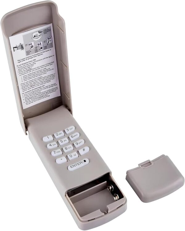 Universal Garage Door Opener Keypad Compatible with Liftmaster 877MAX 377LM 977LM Wireless Keypad Gate Control Remote