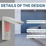 Universal Garage Door Opener Keypad Compatible with Liftmaster 877MAX 377LM 977LM Wireless Keypad Gate Control Remote